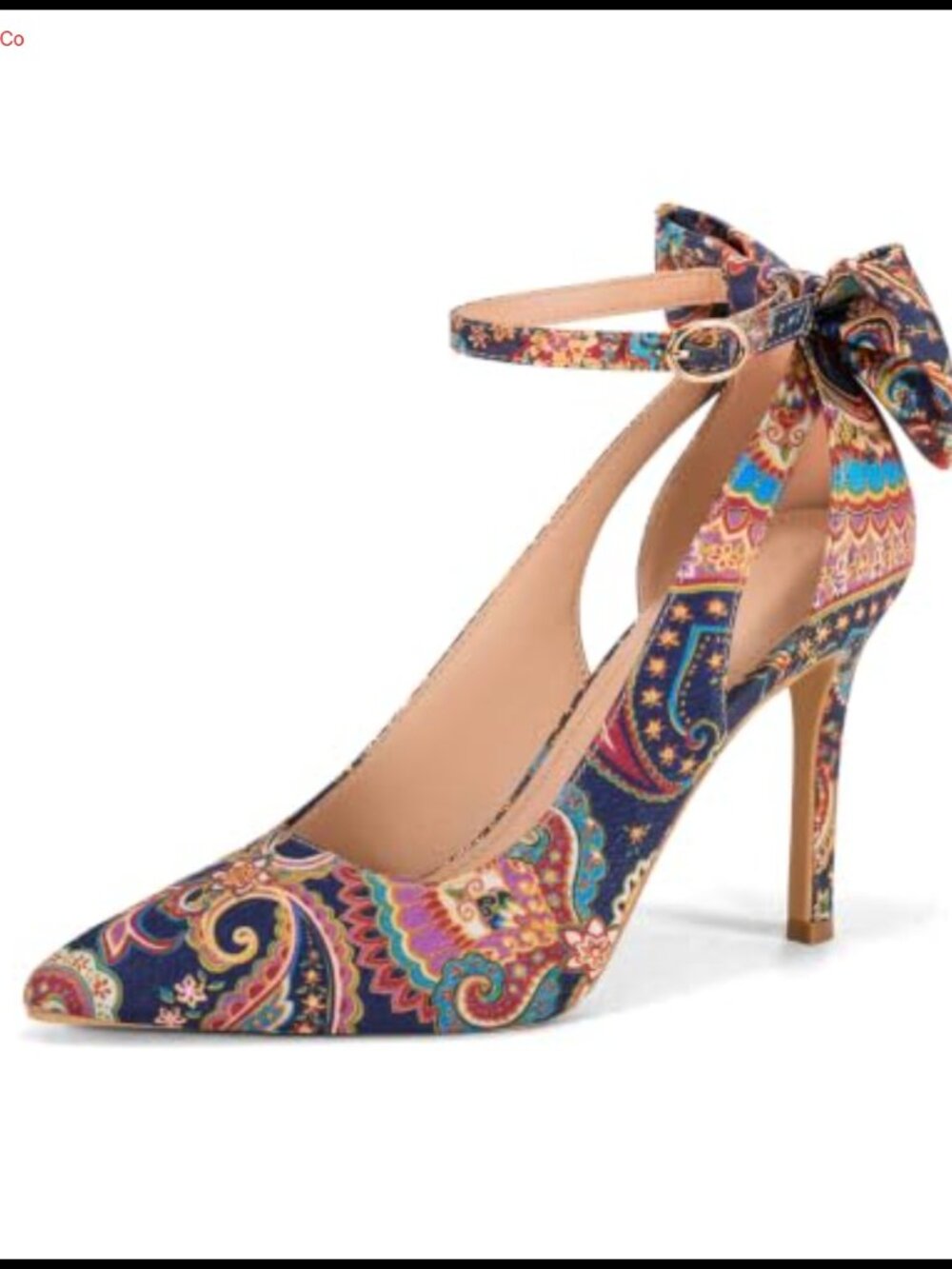 PiePieBuy Women's Stiletto Heels Pointed Toe Ankle Strap D'Orsay Pumps